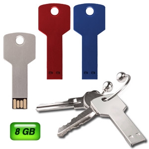 Memoria USB en forma de llave tradicional 8 GB