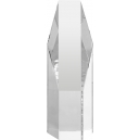 Trofeo de Cristal Diagonal con estuche protector