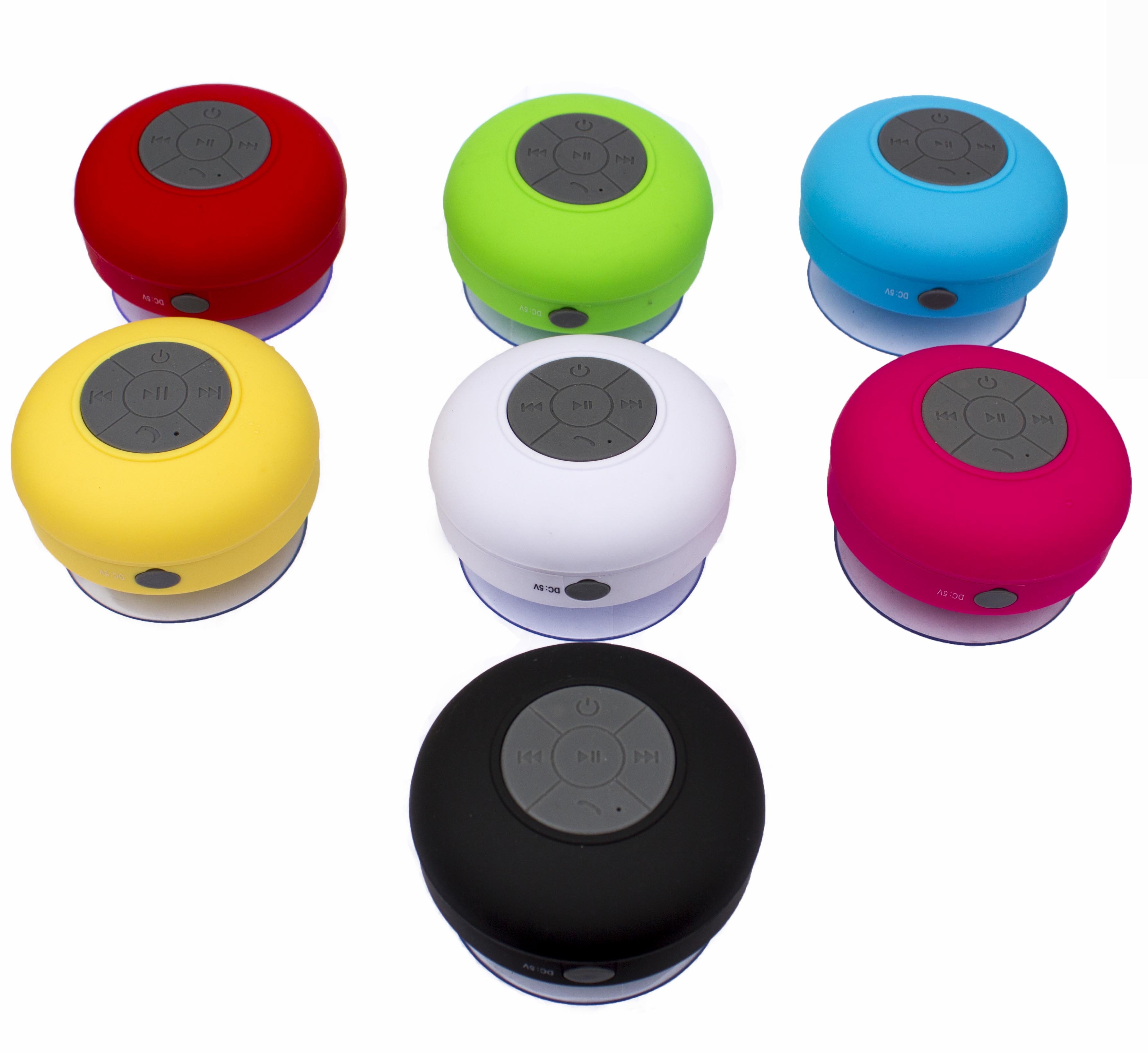 Bocinas bluetooth resistente al agua ducha AQUA promocionales | TEC021 TeU  | PromocionalesDelCentro.mx