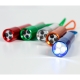 Lámpara mini correa elástica colores: azul, naranja, rojo, plata y verde.