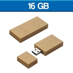 Memoria USB de Cartón de  GB tapa imán