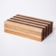 Tabla combinada de maderas finas para picar