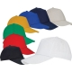 Gorra California lisa con velcro 5 gajos rigida al frente PROMOCIONAL