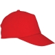 Gorra California lisa con velcro 5 gajos rigida al frente PROMOCIONAL