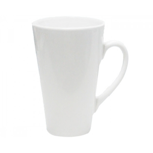 Taza Conica para sublimar Lily blanca 17 Oz sublimacion PROMOCIONAL