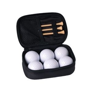Estuche con 6 pelotas de Golf PROMOCIONAL
