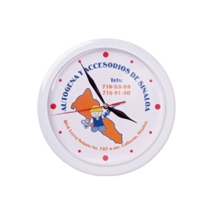 Reloj de Pared Java 228 mm OFF SET O SERIGRAFIA PROMOCIONAL