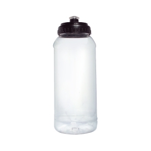 Anfora cilindro Vaso Pet 1L transparente con chupon PROMOCIONAL