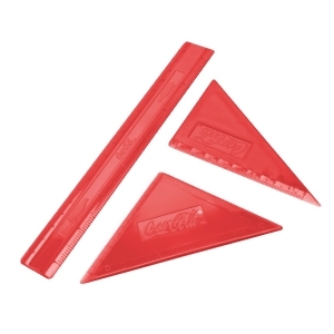 Juego de Geometria de Plastico PROMOCIONAL
