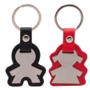Llavero Kids metalico con curpiel PROMOCIONAL