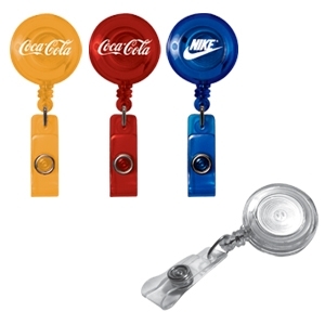 Portagafete Yoyo Clear PROMOCIONAL