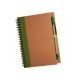 LIBRETA ECOLOGICA EARTH 2 CON PLUMA PROMOCIONAL