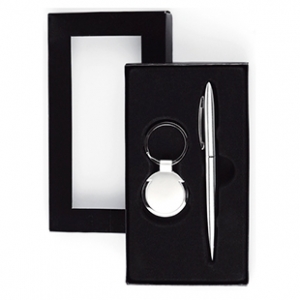 SET DE REGALO CONDESA LLAVERO Y PLUMA PROMOCIONAL