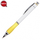 BOLIGRAFO DE PLASTICO CON GRIP COLORES PLUMA PROMOCIONAL
