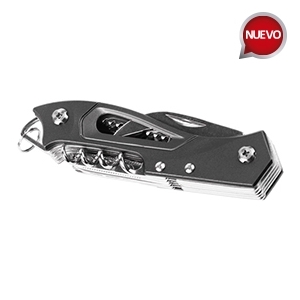 NAVAJA DE ACERO INOXIDABLE 10 FUNCIONES PROMOCIONAL