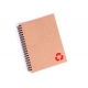 LIBRETA ECOLOGICA CON DETALLE A COLOR PROMOCIONAL