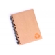 LIBRETA ECOLOGICA CON DETALLE A COLOR PROMOCIONAL
