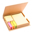 SET ECOLOGICO DE NOTAS ADHESIVAS PROMOCIONAL