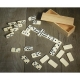 Domino de 28 piezas con caja de madera KATAVI