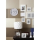 Reloj de pared con borde de aluminio OSSIAN