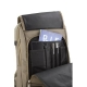 Mochila tipo portafolio de poliéster beige REUS