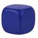 Cubo liso de goma anti stress