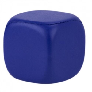 Cubo liso de goma anti stress