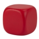 Cubo liso de goma anti stress