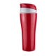 Vaso térmico de plástico LUGANO de tapa deslizable 375 ml