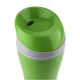 Vaso térmico de plástico LUGANO de tapa deslizable 375 ml