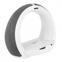 Bocina portátil VELRY de acabado elegante con cable auxiliar