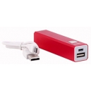 Power Bank  Banco de Poder Cargador 2200 mAh de aluminio