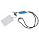 Llavero Porta Llaves Tipo Lanyard PRINTIT 2 clips y correa celular