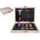 Set de dibujo CREATIVE COLOR con caja de madera