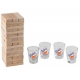 Torre Jenga Liquid piezas de madera y caballitos