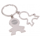 Llavero Petit en forma de niño con silueta