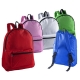 Mochila o bacK pack Valeria de poliéster, es muy ligera