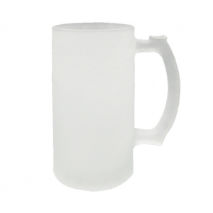 Tarro Cervecero Frozen 450 ml de acabado satinado