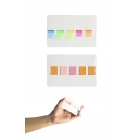 Tarjeta con notas adhesivas tipo post it Card