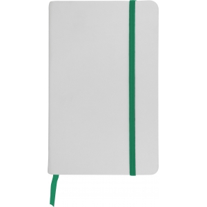 Libreta Border 80 Hojas de Papel Óptico con pastas blancas satinadas