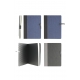 Libreta de gama alta Wagner con diseño bicolor en pastas