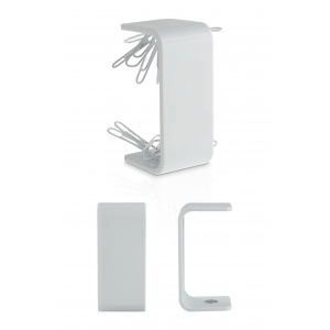 Porta clips imantado en forma de C Magnet con 20 clips