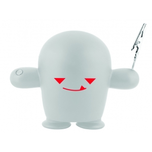 Porta clips Monster con pinza para tarjetas