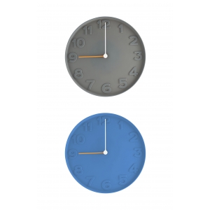 Reloj de pared Manhattan japonés de Silicón