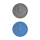 Reloj de pared Manhattan japonés de Silicón