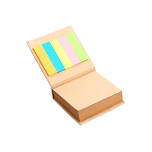 Libreta ecológica cuadrada de notas adhesivas