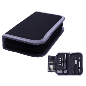 Juego de herramientas Explorer con 12 accesorios