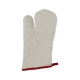Guante de cocina en manta con bies y colgador Vernole, ideal para hornear
