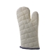 Guante de cocina en manta con bies y colgador Vernole, ideal para hornear