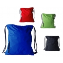 Bolsa tipo morral Bandano de poliéster y cordones